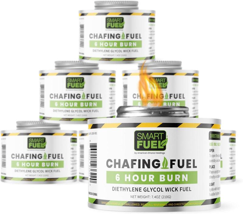 Smart Fuel 6-Hour Chafing Fuel Cans