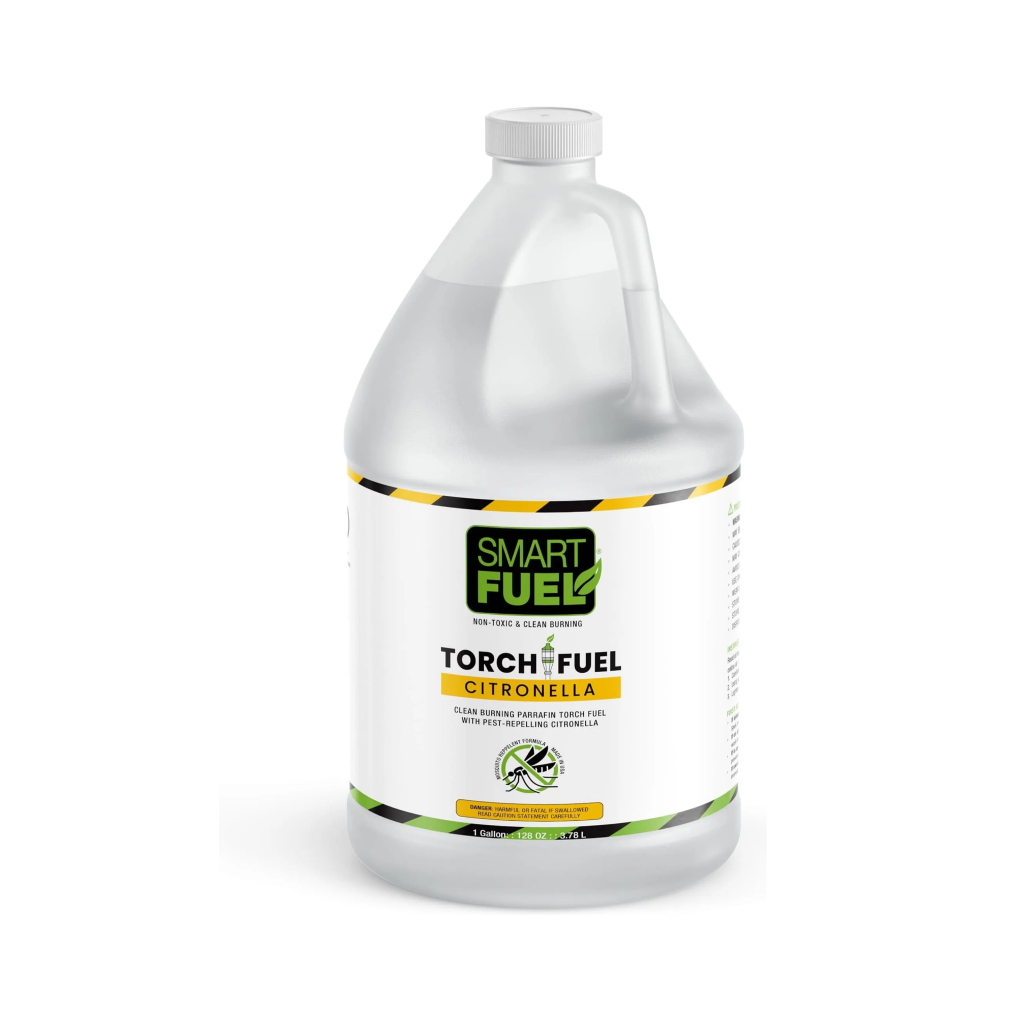 Smart Fuel Torch Fuel Citronella bottle on a white background