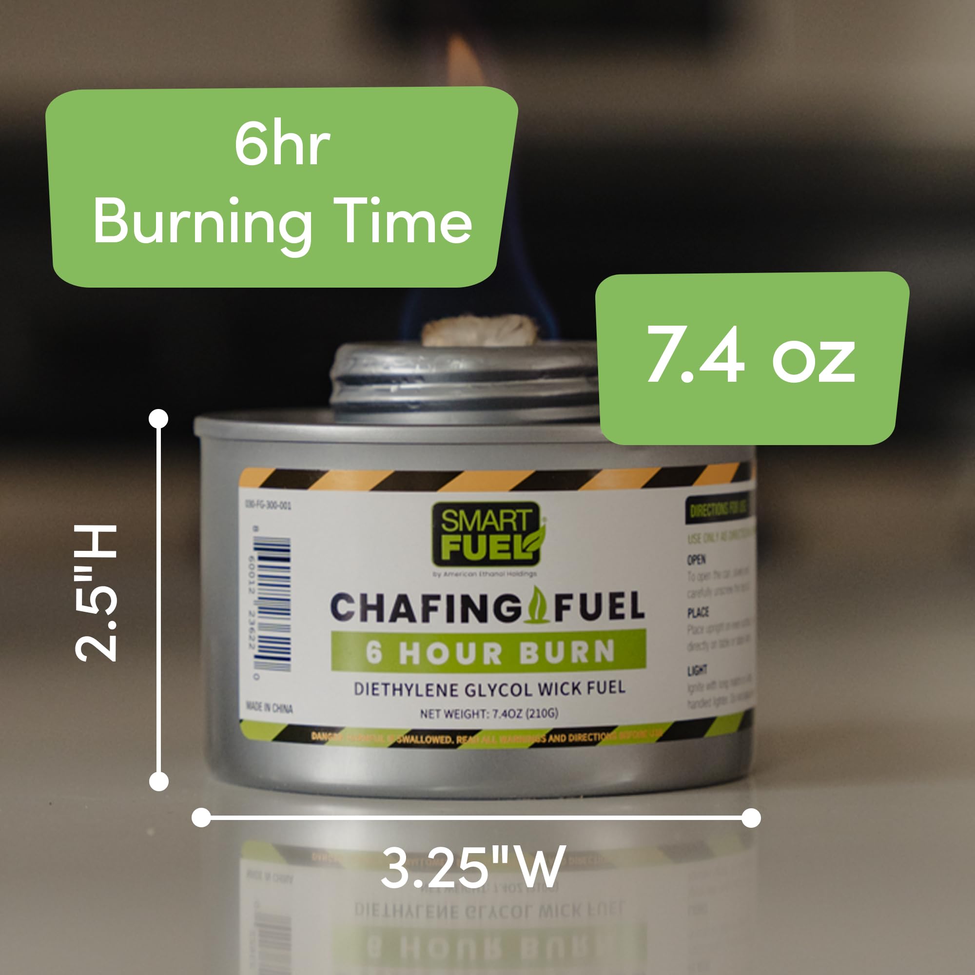 6-Hour Chafing Fuel Cans