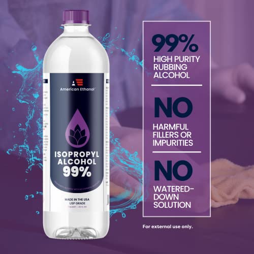 Isopropyl Alcohol 99.9% USP-NF Lab Grade Rubbing Alcohol