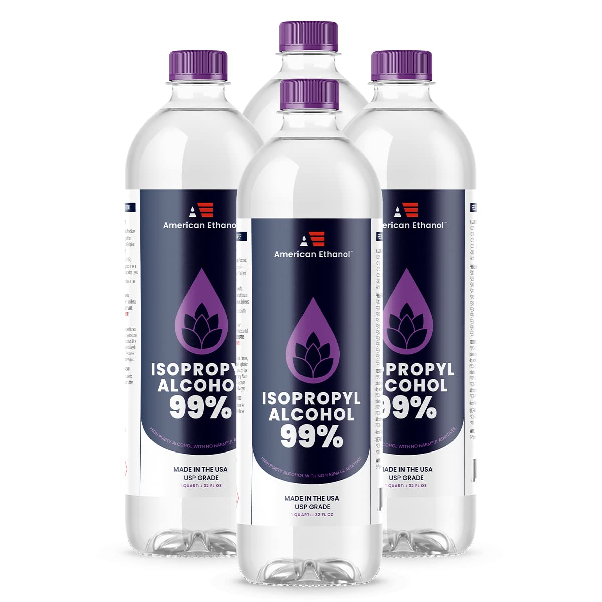 Isopropyl Alcohol 99.9% USP-NF Lab Grade Rubbing Alcohol